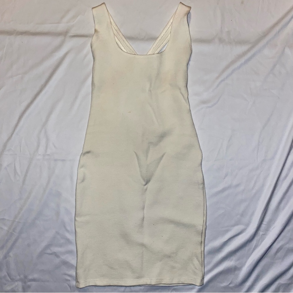 Forever 21 Bodycon Crossback Mini Dress